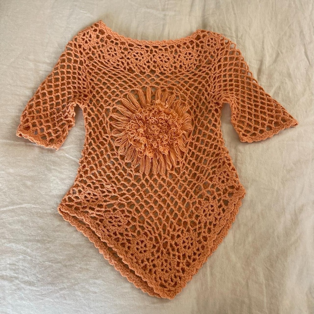 Vintage crochet top